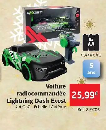 Colruyt Voiture Radiocommandee Lightning Dash Exost offre