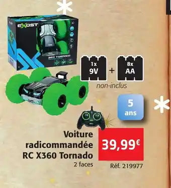 Voiture Radicommandee RC X360 Tornado
