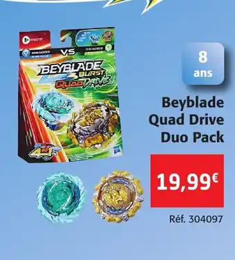 Colruyt Beyblade Quad Drive Duo Pack offre