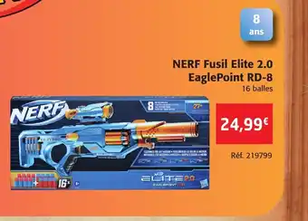 NERF Fusil Elite 2.0 Eaglepoint RD-8