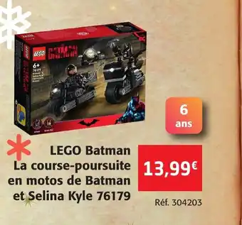 Colruyt Lego Batman La Course-Poursuite En Motos De Batman Et Selina Kyle 76179 offre