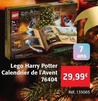 Colruyt Lego Harry Potter Calendrier De L'Avent 76404 offre
