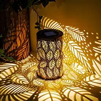 Amazon Lanterne solaire exterieur lampe solaire etanche décoratif lanterne solaire pour jardin chemin balcon terrasse pelouse cou... offre