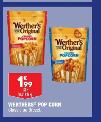 ALDI Werthers Pop Corn offre