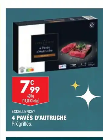 ALDI 4 Paves D'Autruche offre