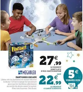 Hyper U Fantomes escape offre