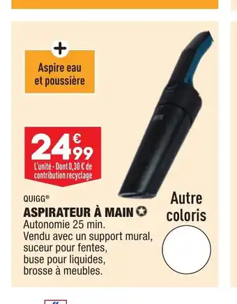ALDI Aspirateur A Main offre