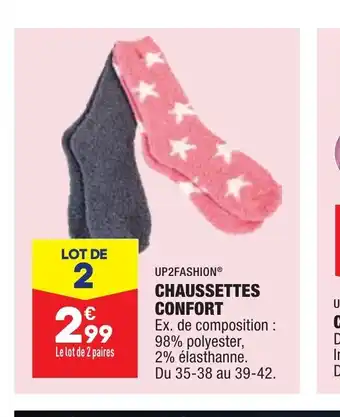 ALDI Chaussettes Confort offre