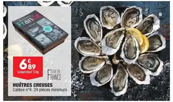 ALDI Huitres Creuses offre