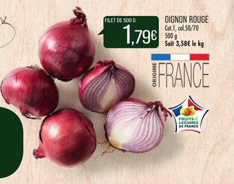 Match Oignon Rouge offre