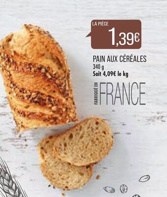 Match Pain Aux Cereales offre