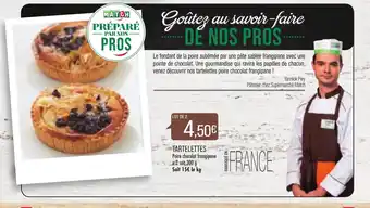 Match Tartelettes offre