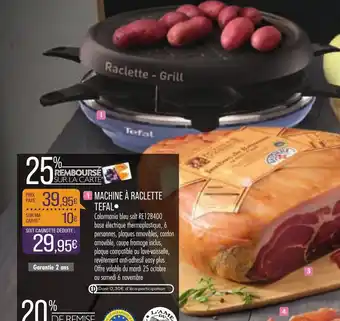 Match Machine A Raclette Tefal offre