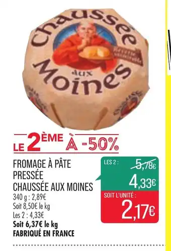 Fromage A Pate Pressee Chaussee Aux Moines