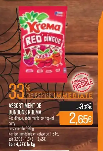 Match Assortiment De Bonbons Krema offre