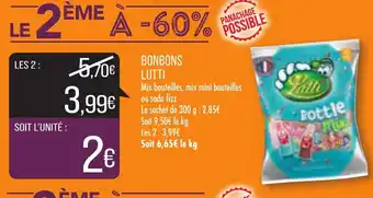 Match Bonbons Lutti offre