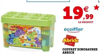 Super U Abrick coffret dinosaures offre