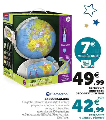 Clementoni exploraglobe