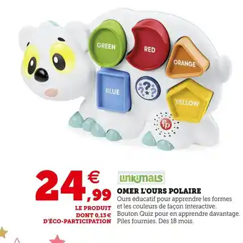 Linkimals omer l'ours polaire