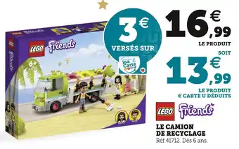 Hyper U Lego le camion de recyclage offre