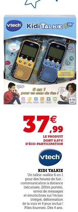 Vtech kidi talkie
