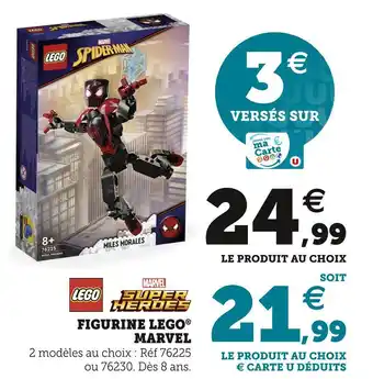 Hyper U Lego figurine marvel offre