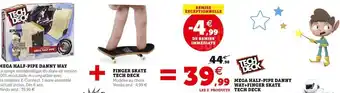 Hyper U Tech deck mega half-pipe danny way + finger skate offre