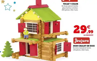 Hyper U Jeujura mon chalet en bois offre