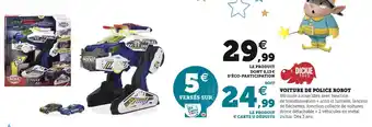 Hyper U Dickie toys voiture de police robot offre