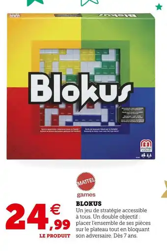 Hyper U Mattel blokus offre