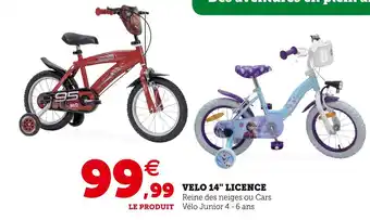 Velo 14'' licence