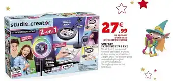 Studio creator coffret influenceur 2 en 1