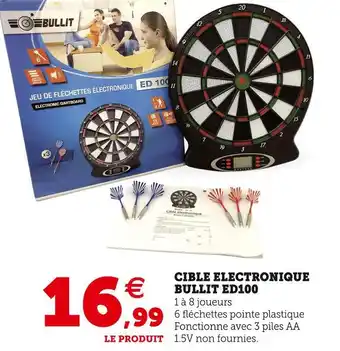 Hyper U Cible electronique bullit ed100 offre