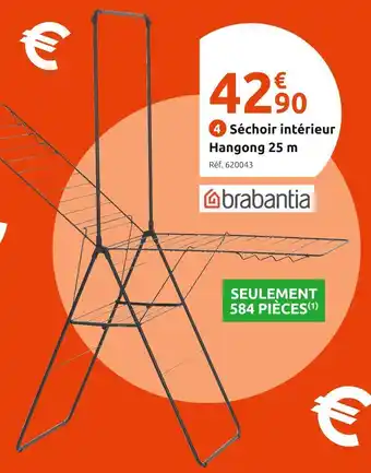 Mr Bricolage Brabantia séchoir intérieur hangong offre