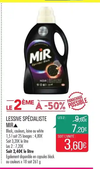 Match Lessive Specialiste Mir offre