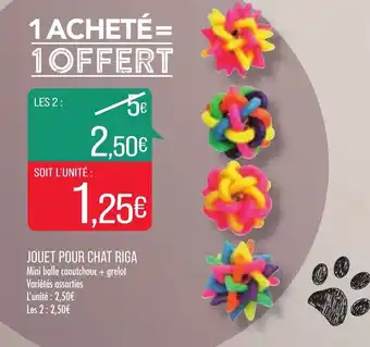 Match Jouet Pour Chat Riga offre
