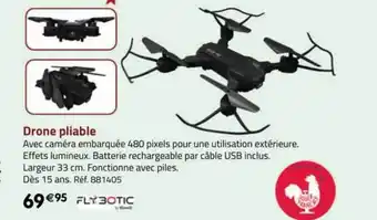 La Grande Récré Drone pliable flybotic offre