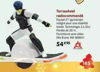 La Grande Récré Terrawheel radiocommandé alpha group offre