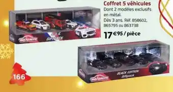 La Grande Récré Coffret 5 véhicules majorette offre