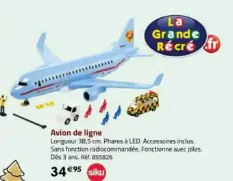 Avion de ligne siku