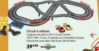La Grande Récré Circuit 4 mètres john-world offre