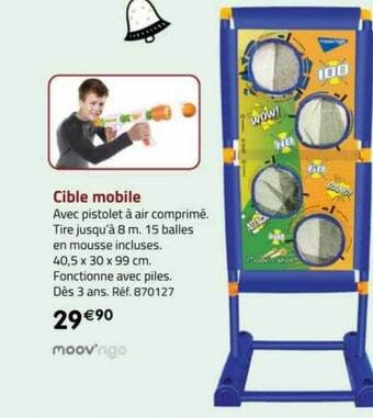 La Grande Récré Cible mobile offre