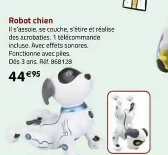 La Grande Récré Robot chien offre