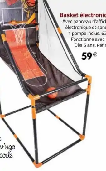 La Grande Récré Basket électronique offre