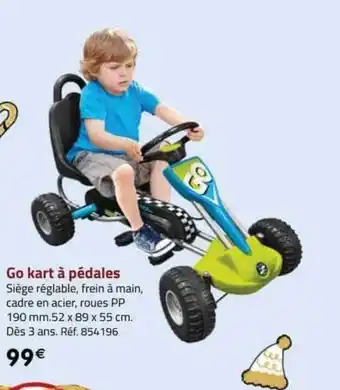 Go kart à pédales