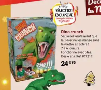 La Grande Récré Dino crunch offre
