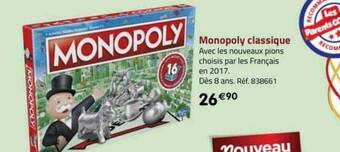La Grande Récré Monopoly classique offre