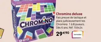 La Grande Récré Chromino deluxe asmodee offre