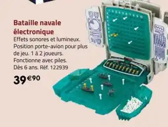 La Grande Récré Bataille navale électronique offre