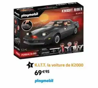 La Grande Récré K.i.t.t. la voiture de k2000 playmobil offre